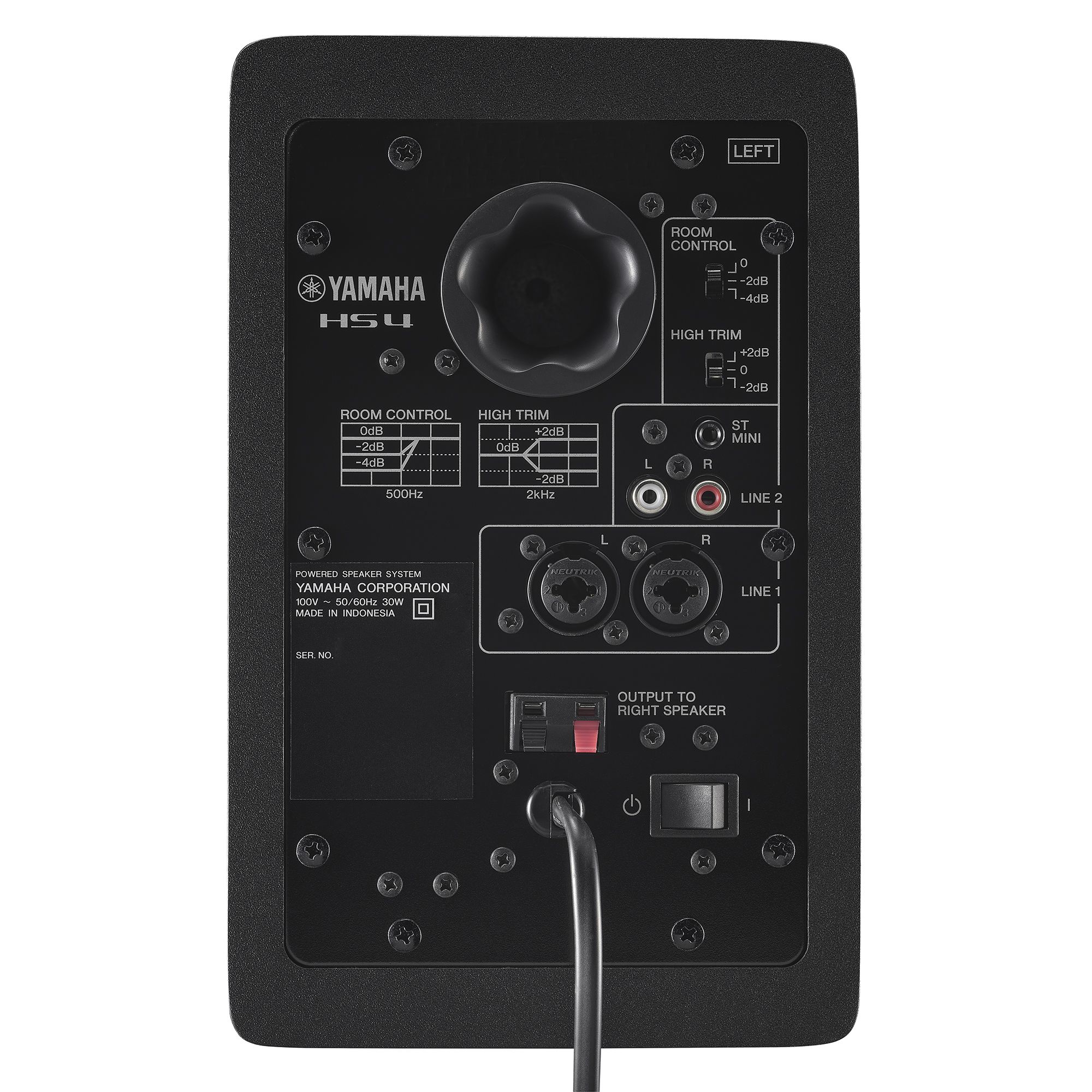 Yamaha HS4 Compact Active Studio Monitors - Black - Fair Deal Music