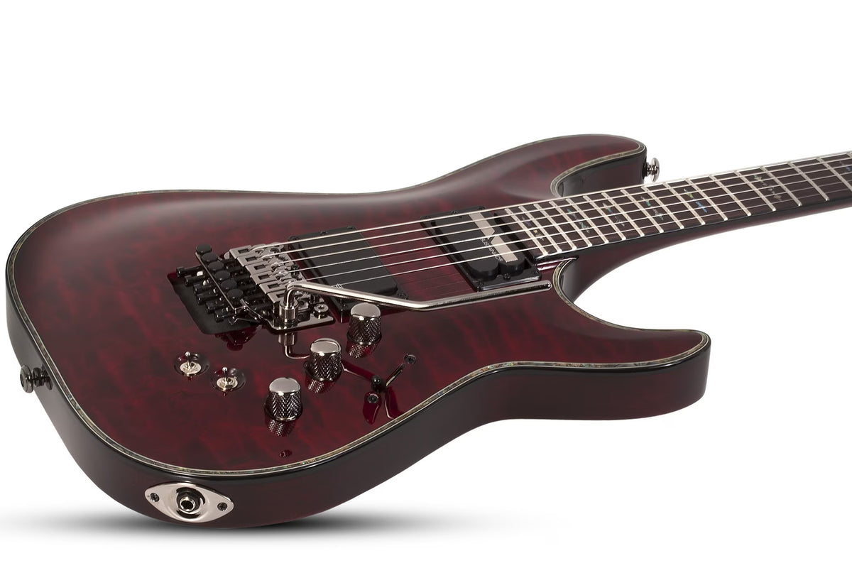 Schecter Hellraiser C-1 S FR Electric Guitar, Black Cherry - Fair Deal Music