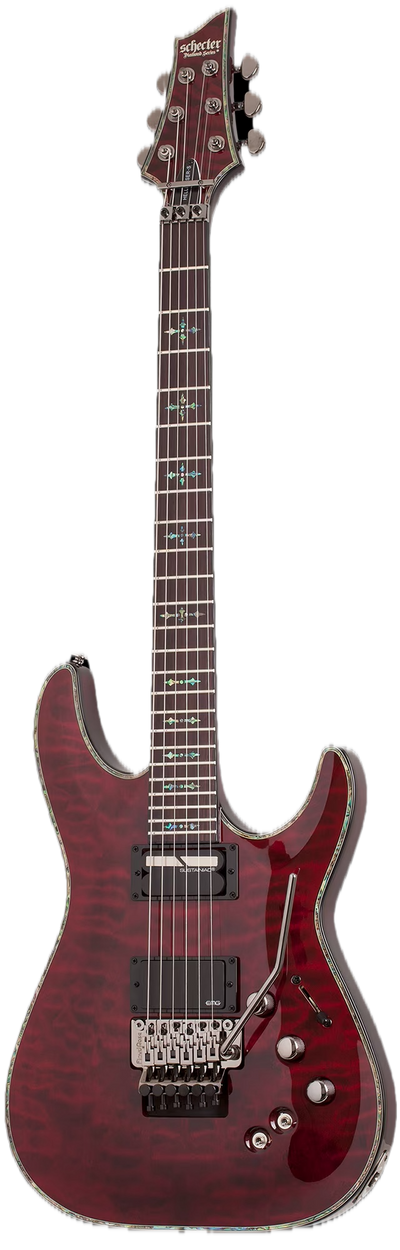 Schecter Hellraiser C-1 S FR Electric Guitar, Black Cherry - Fair Deal Music