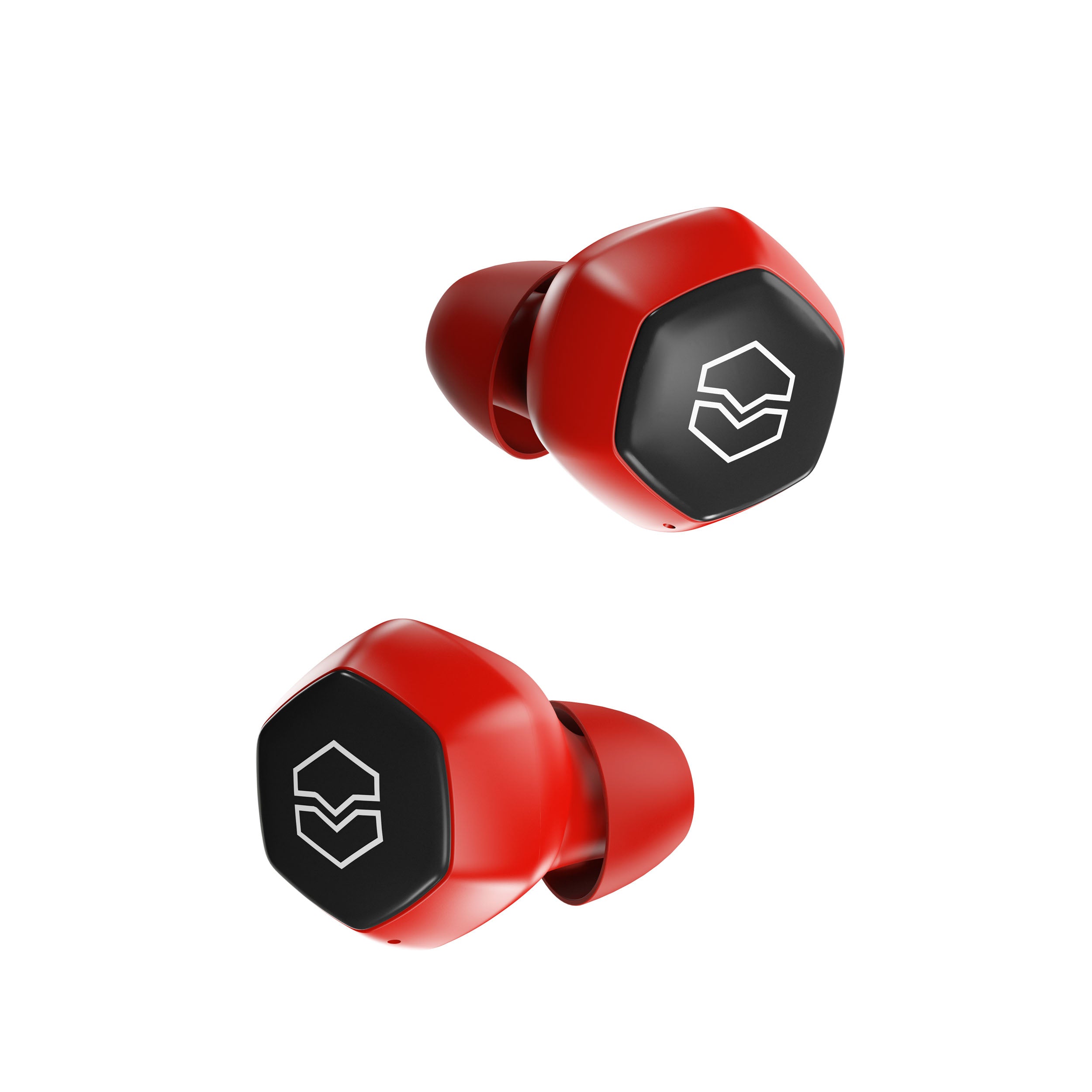 V-Moda Hexamove Lite Wireless Earbuds - Red - Fair Deal Music