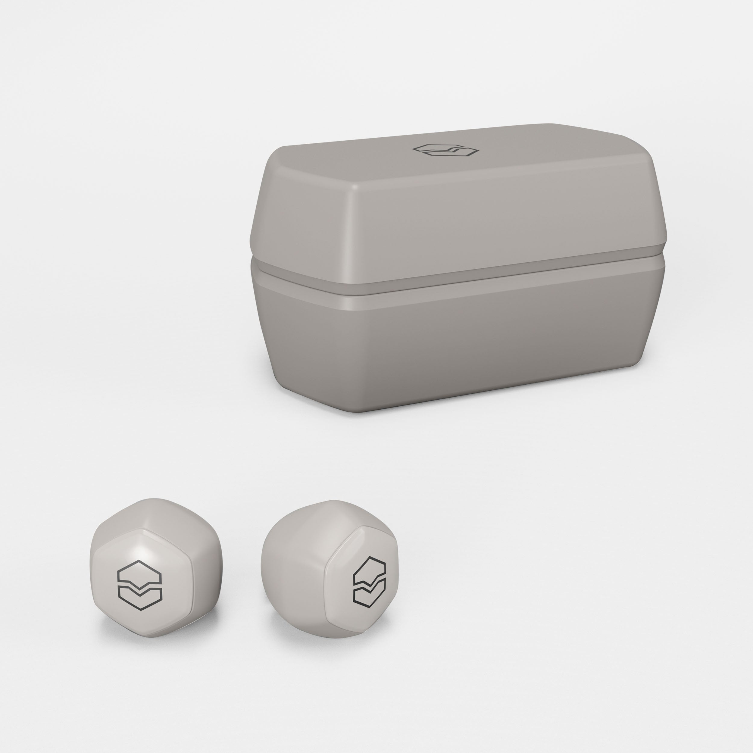 V-Moda Hexamove Lite Wireless Earbuds - White Sand - Fair Deal Music