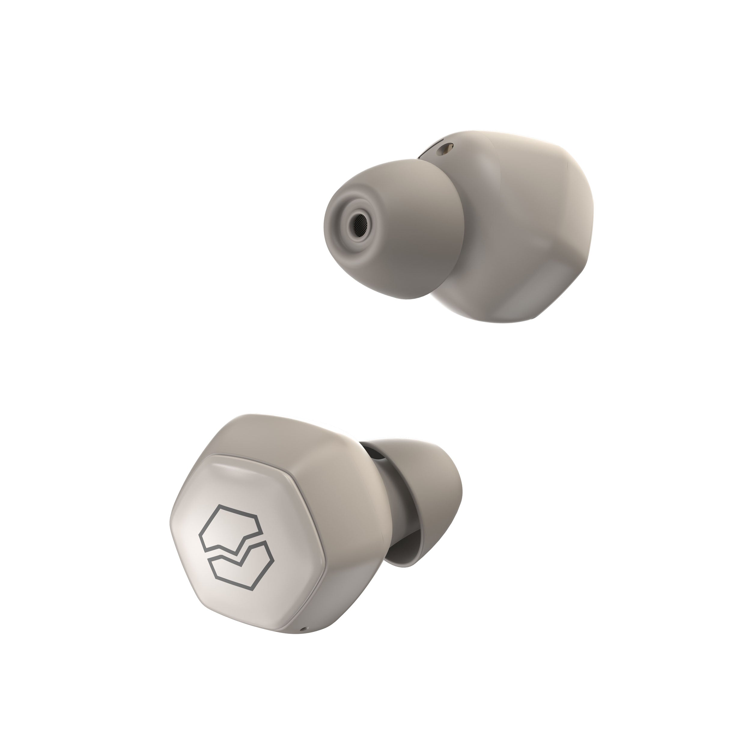 V-Moda Hexamove Lite Wireless Earbuds - White Sand - Fair Deal Music