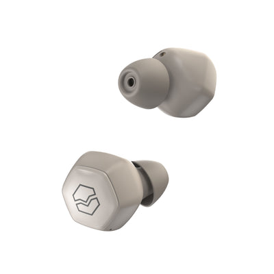 V-Moda Hexamove Lite Wireless Earbuds - White Sand - Fair Deal Music