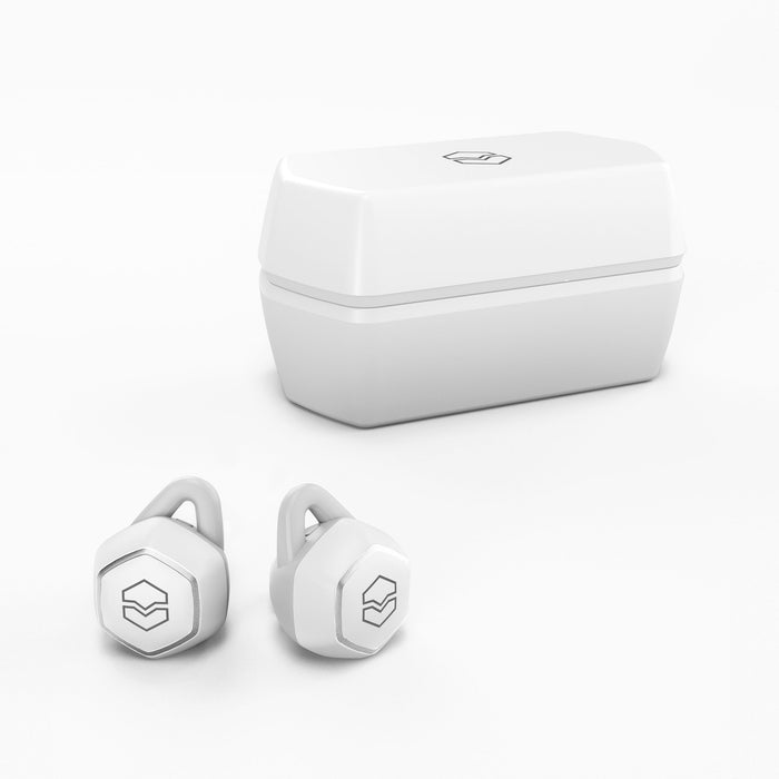 V-Moda Hexamove Pro True Wireless Earbuds White — Fair Deal Music