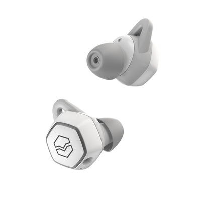 V-Moda Hexamove Pro True Wireless Earbuds - White - Fair Deal Music