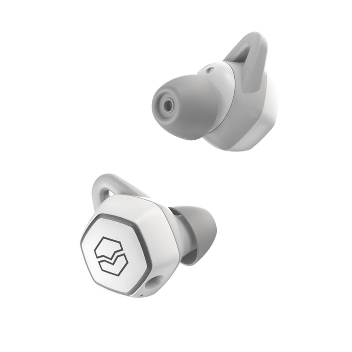 V-Moda Hexamove Pro True Wireless Earbuds - White - Fair Deal Music