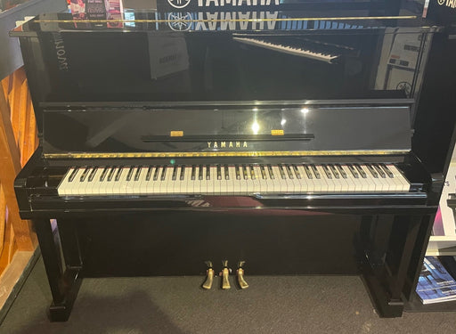 Yamaha U10 1991 Upright Piano in Polished Ebony Serial No 5162503 [USED] - Fair Deal Music