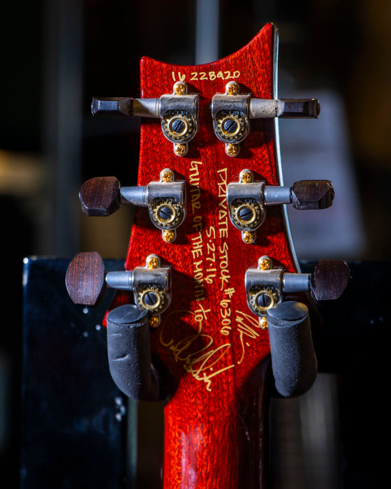 PRS Private Stock Paul’s Guitar in Persimmon with Cherry Smoked Burst “Guitars of the Month”, (Used COMM) - Fair Deal Music