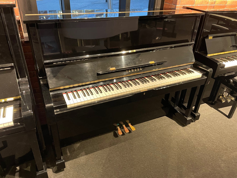 Yamaha U1 1981 Upright Piano Polished Ebony Serial No 3273061 (Used) - Fair Deal Music