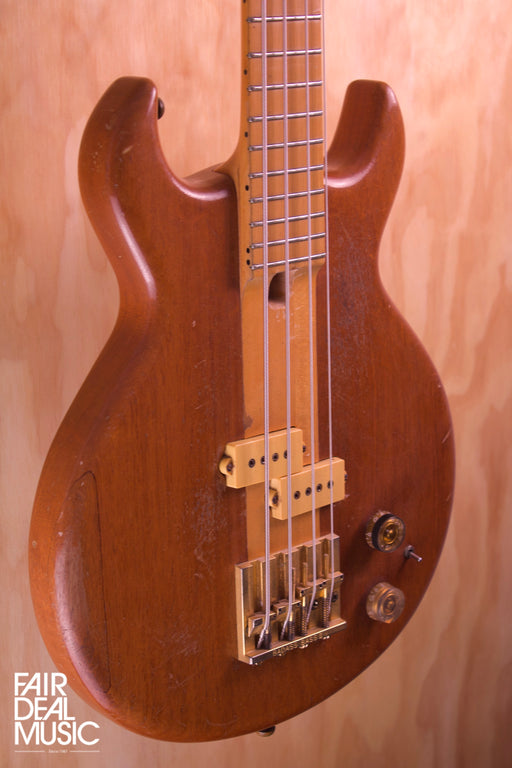 SD Curlee The Brick Bass Vintage Electric Bass Guitar, USED - Fair Deal Music