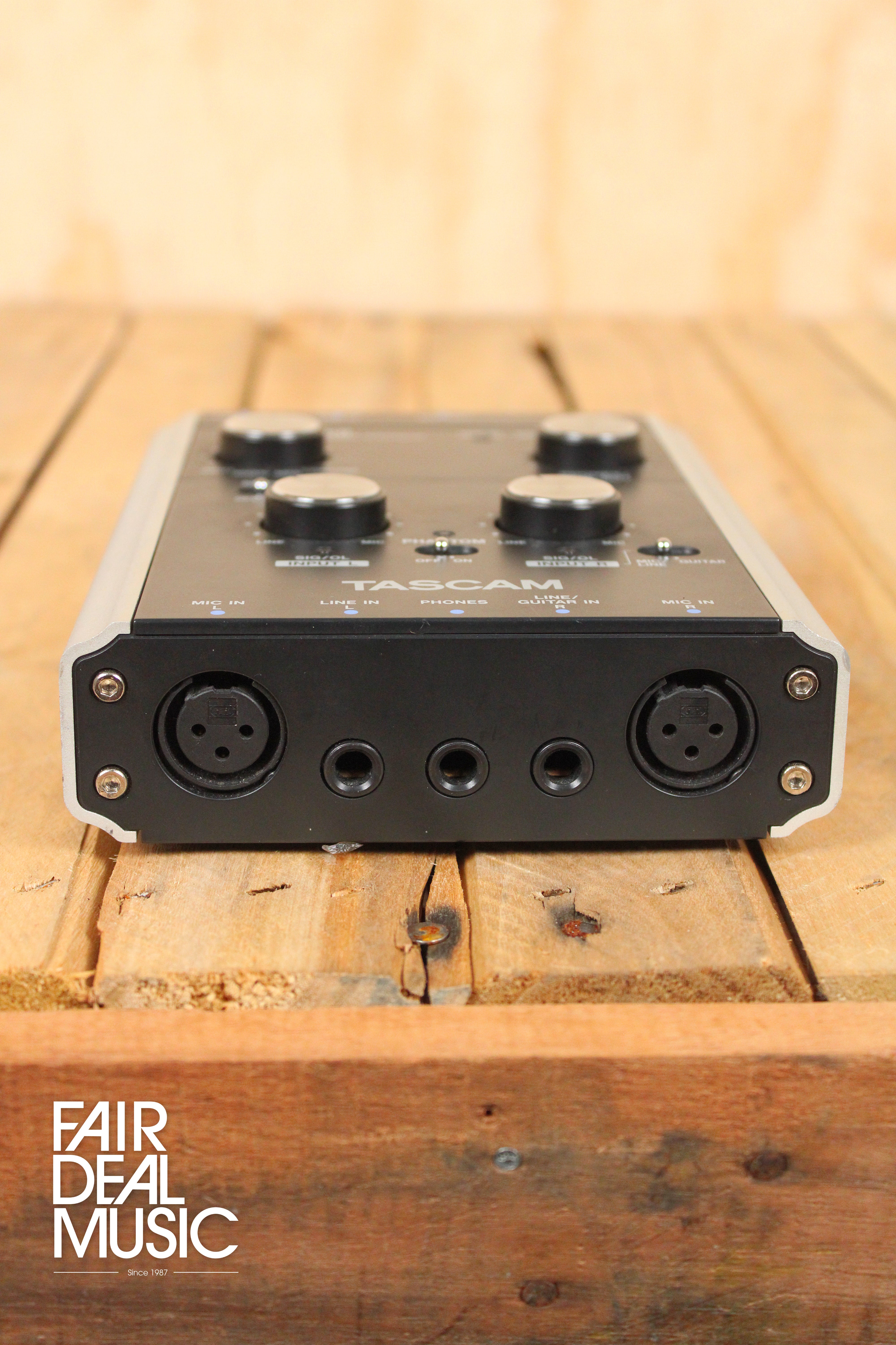 Tascam US-122 MKII USB 2.0 Two-channel Audio/MIDI Interface, Spares/Repairs - Fair Deal Music