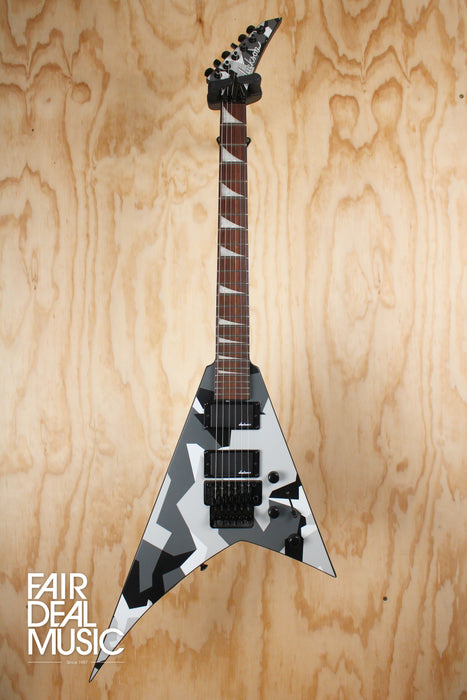 Jackson X Series Rhoads RRX24 in Winter Camo, Ex Display - Fair Deal Music