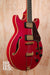 Ibanez AMH90 AM Artcore Expressionist in Cherry Red Flat, Ex Display - Fair Deal Music