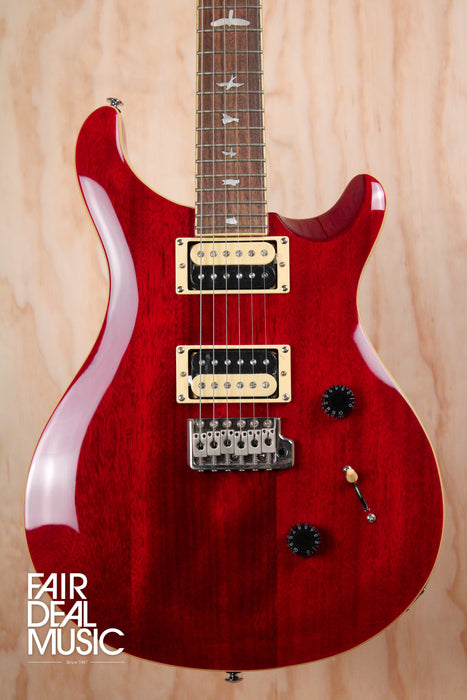 PRS 2022 SE Standard 24 in Vintage Cherry, Ex Display - Fair Deal Music