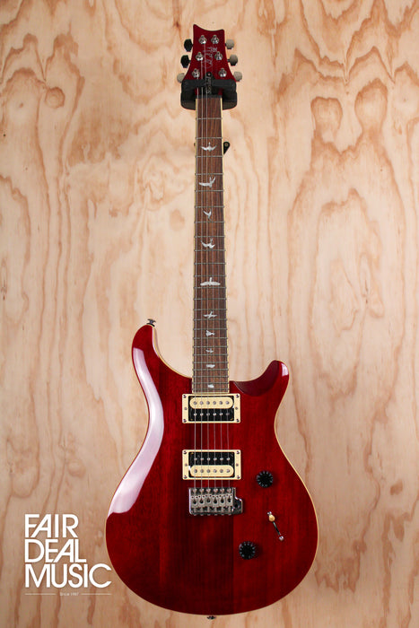 PRS 2022 SE Standard 24 in Vintage Cherry, Ex Display - Fair Deal Music