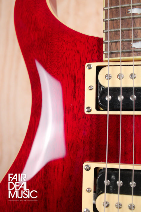 PRS 2022 SE Standard 24 in Vintage Cherry, Ex Display - Fair Deal Music