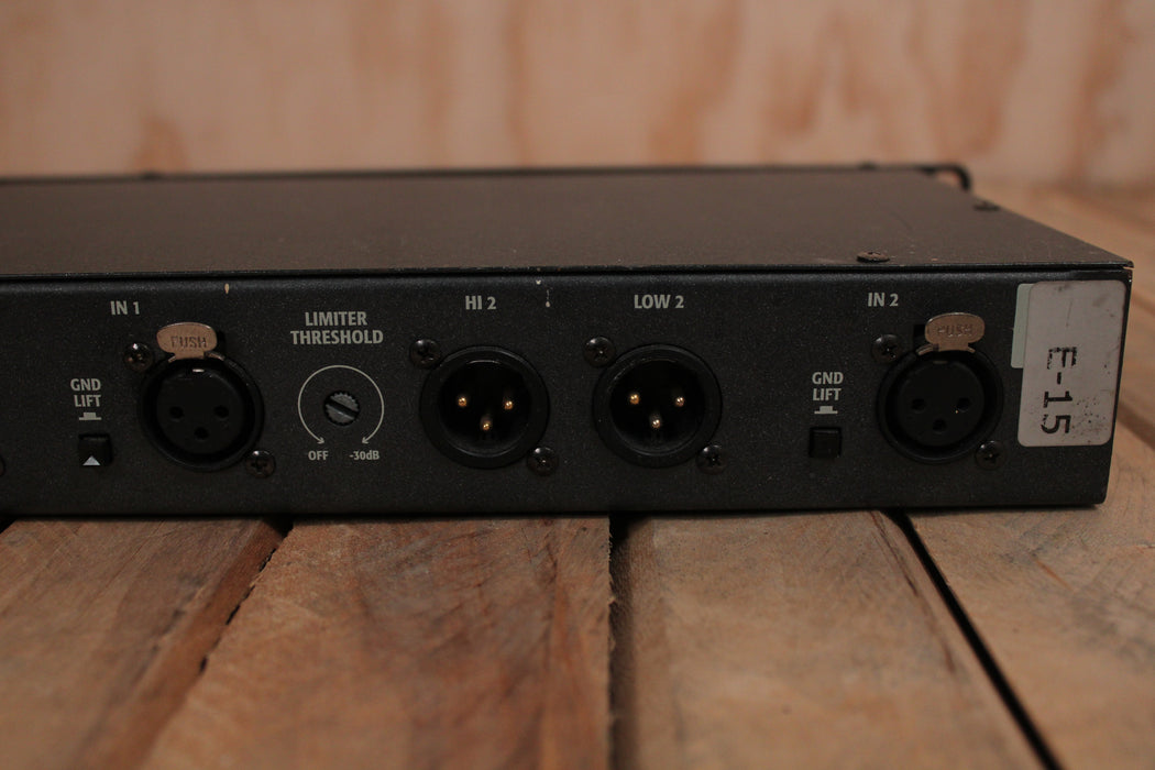 Proel AS025 2 Way Stereo Sub Mono Crossover XLR in/ XLR out, USED - Fair Deal Music
