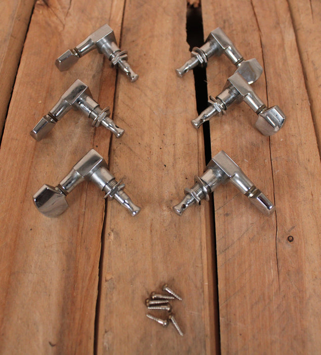 Schaller Machine heads 3 a side made in W.Germany, USED - Fair Deal Music