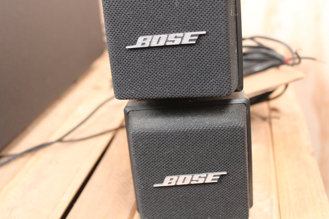 Bose Acoustimass AM-5 Speaker System Cubes & Subwoofer — Fair Deal