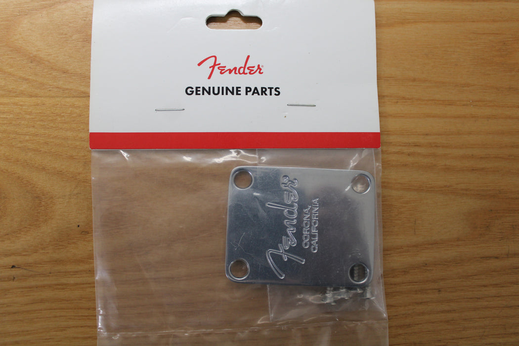 Fender American Standard Bass Neck Plate, Chrome - Fair Deal Music