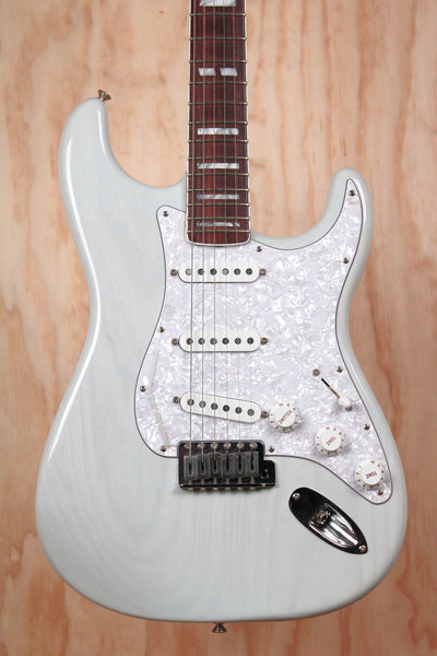 Fender Kenny Wayne Shepherd Stratocaster Transparent Faded Sonic Blue – Ex Display - Fair Deal Music