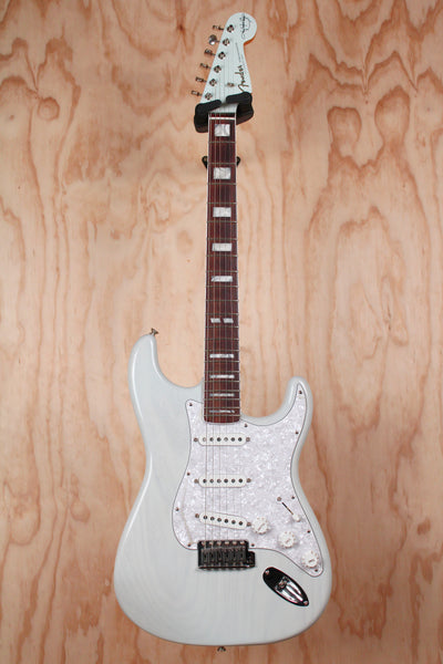 Fender Kenny Wayne Shepherd Stratocaster Transparent Faded Sonic Blue – Ex Display - Fair Deal Music