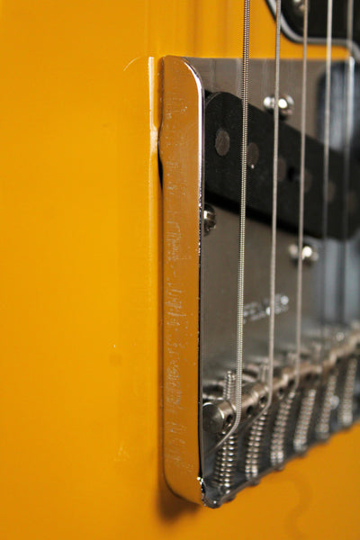 Fender Britt Daniel Telecaster Thinline in Amarillo Gold, Open Box Electric Guitar - Fair Deal Music