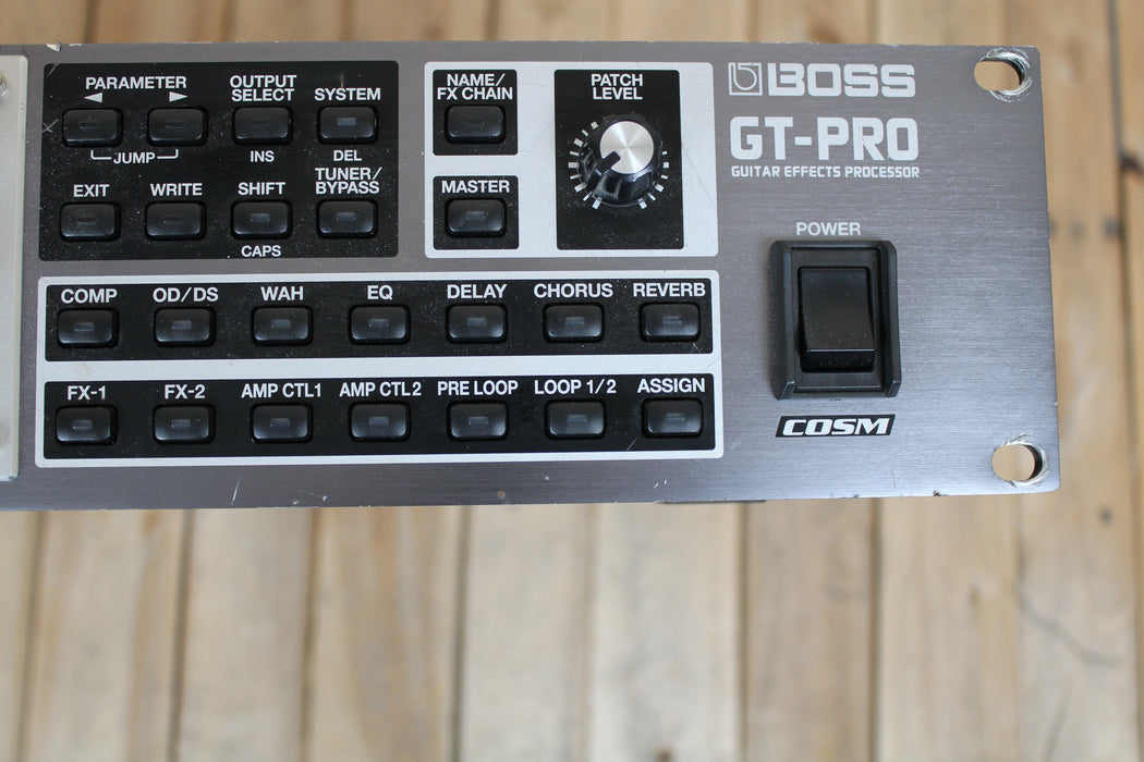 BOSS GT-Pro Guitar Effects processor used - Fair Deal Music