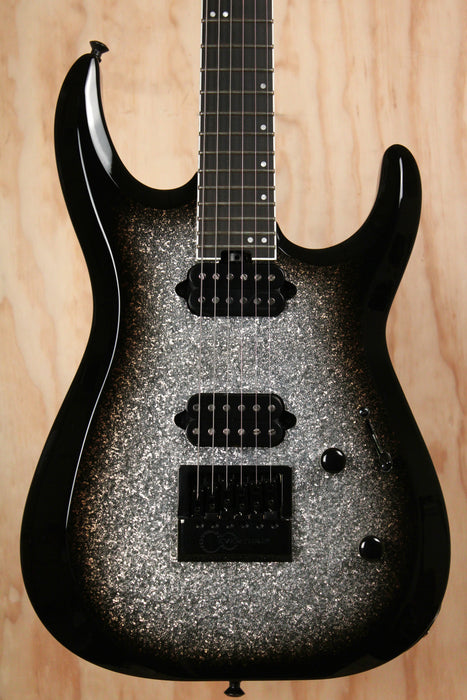 Jackson Pro Plus Series DK Modern EVTN6 in Silver Sparkle, Ex Display - Fair Deal Music