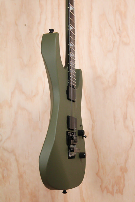 Jackson American Series Soloist SL2MG in Matte Army Drab, Ex Display - Fair Deal Music