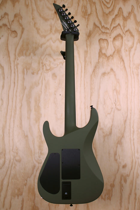 Jackson American Series Soloist SL2MG in Matte Army Drab, Ex Display - Fair Deal Music