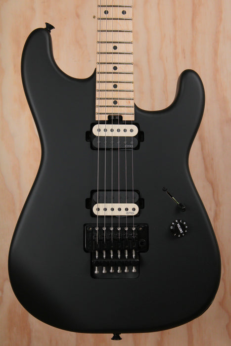 Charvel Jim Root Signature Pro Mod San Dimas Style 1 HH FR M in Satin Black, Ex Display - Fair Deal Music