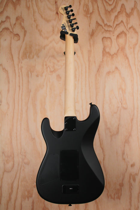 Charvel Jim Root Signature Pro Mod San Dimas Style 1 HH FR M in Satin Black, Ex Display - Fair Deal Music