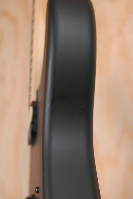 Charvel Jim Root Signature Pro Mod San Dimas Style 1 HH FR M in Satin Black, Ex Display - Fair Deal Music