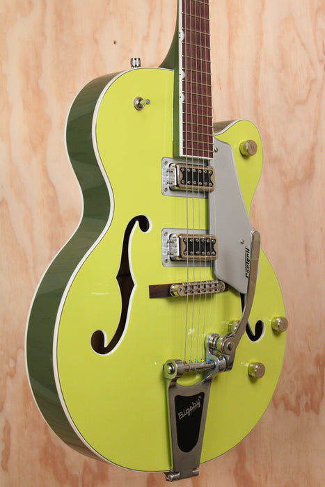 Gretsch G5420T Electromatic Classic Hollow Body Single-Cut with Bigsby in Two-Tone Anniversary Green, Ex Display - Fair Deal Music