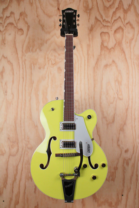Gretsch G5420T Electromatic Classic Hollow Body Single-Cut with Bigsby in Two-Tone Anniversary Green, Ex Display - Fair Deal Music