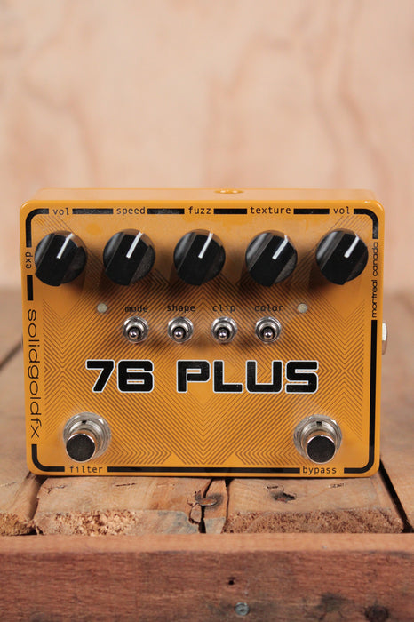 SolidGoldFX "76 Plus" - Fuzz / Filter Guitar Effects Pedal (Used) - Fair Deal Music