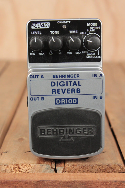 Behringer DR100 Digital Reverb Pedal (Used) - Fair Deal Music