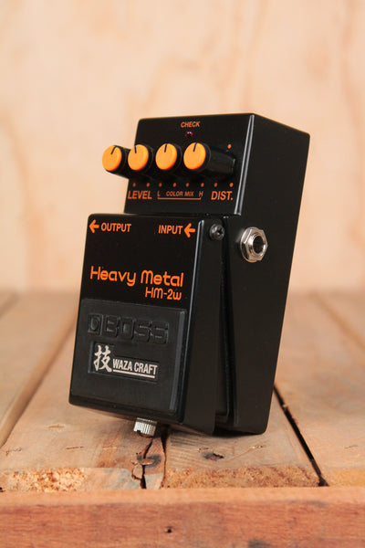 Boss HM-2W Heavy Metal Waza Craft Distortion Pedal, Nearly New - Fair Deal Music