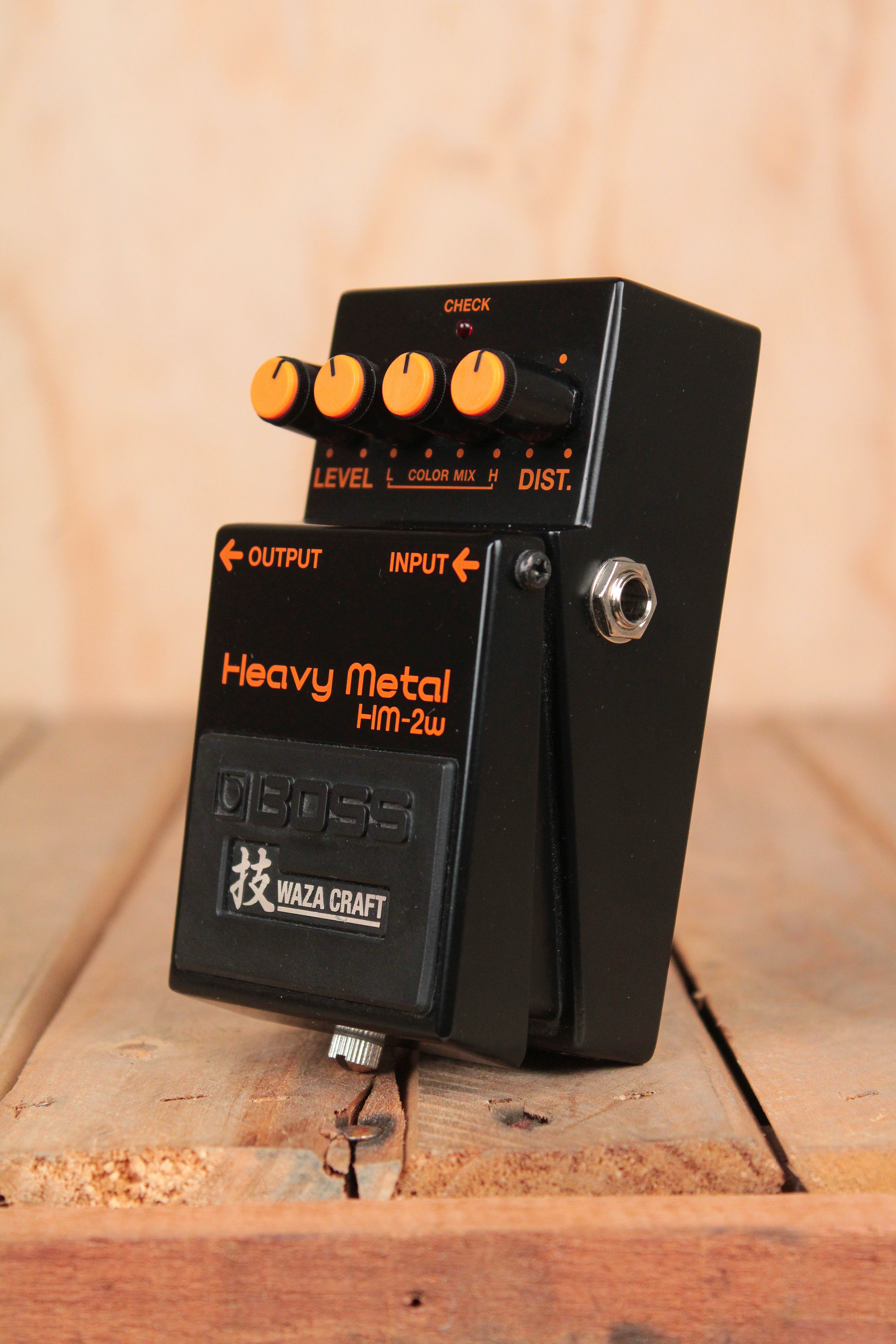 Boss HM-2W Heavy Metal Waza Craft Distortion Pedal, Nearly New - Fair Deal Music