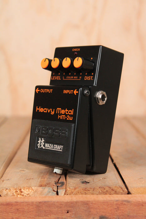 Boss HM-2W Heavy Metal Waza Craft Distortion Pedal, Nearly New - Fair Deal Music