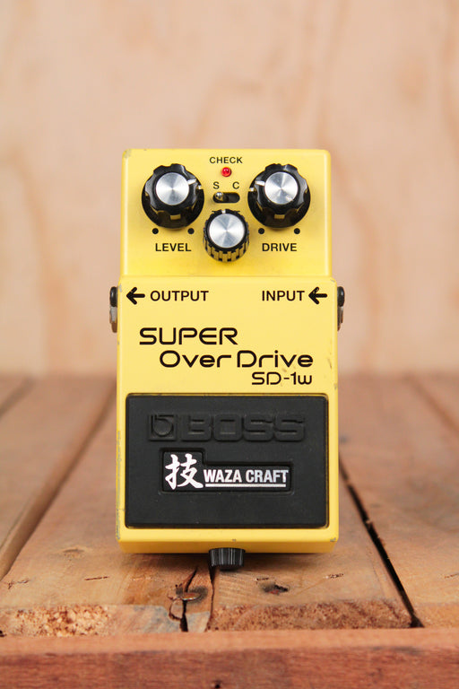 Boss SD-1W Waza Craft Super Overdrive Pedal, Ex Display - Fair Deal Music
