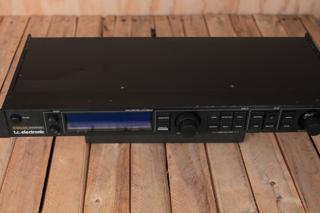TC Electronic G-major Guitar Rack Mount Multi-Effect Processor (Spares/Repairs) - Fair Deal Music