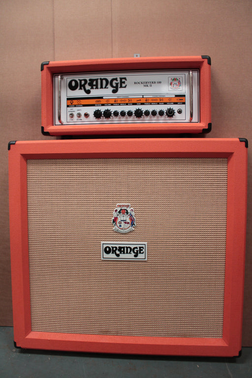Orange Rockerverb 100 MKII Amp Half Stack Display Art Piece (Used) - Fair Deal Music