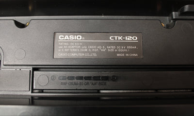 Casio CTK-120 Electronic Keyboard 49 Full Size Keys (Used) - No Adaptor - Fair Deal Music