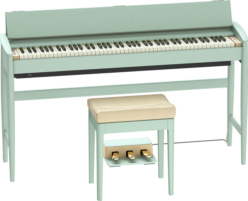Roland Kiyola KF-20 Artisan Digital Piano Celadon Green (Showroom Model) - Fair Deal Music