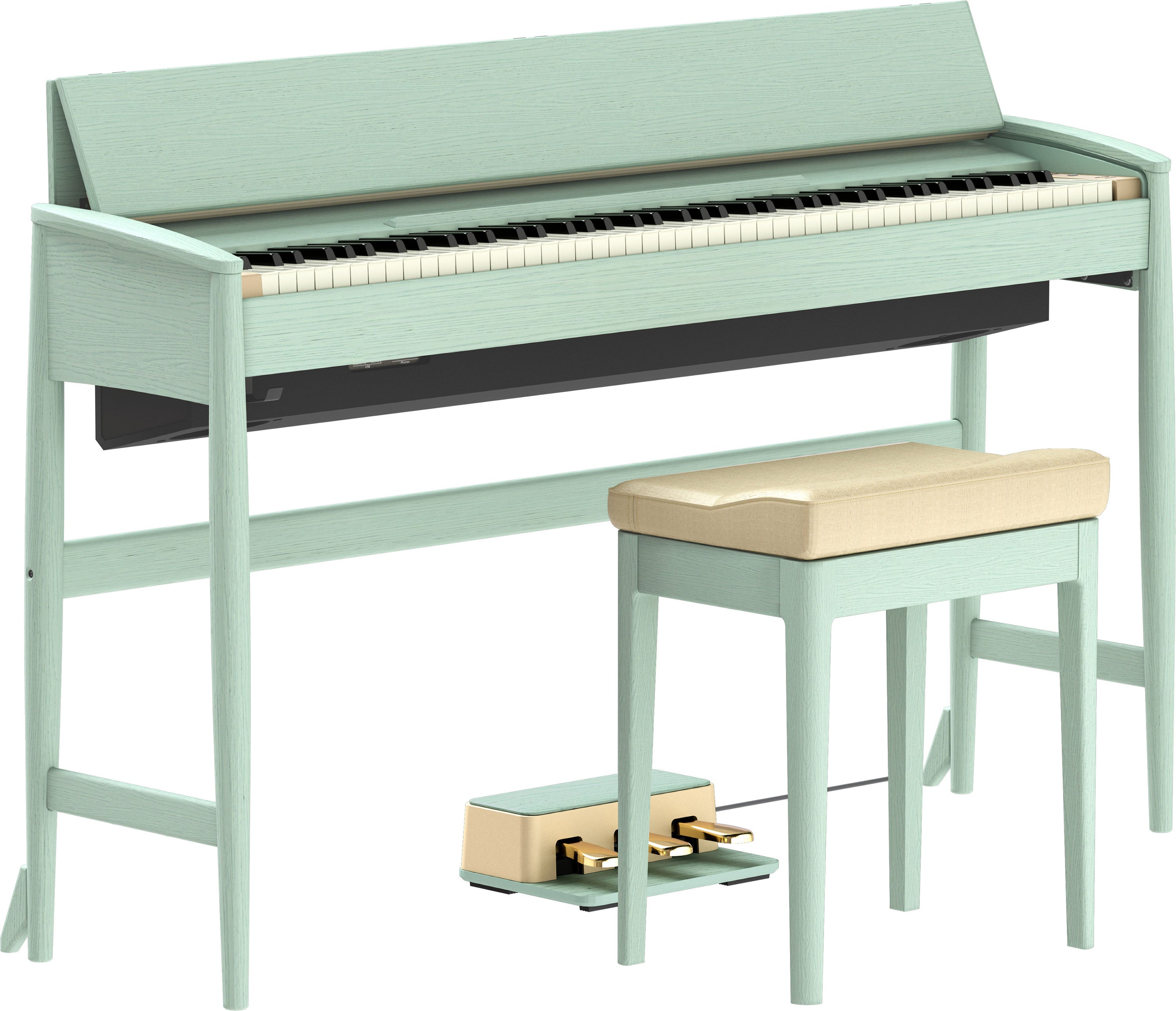 Roland Kiyola KF-20 Artisan Digital Piano Celadon Green (Showroom Model) - Fair Deal Music