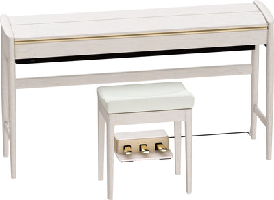 Roland Kiyola KF-20 Artisan Digital Piano Sheer White - Fair Deal Music