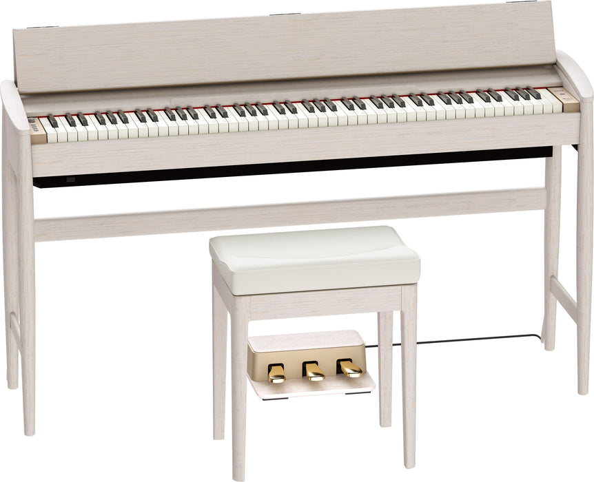 Roland Kiyola KF-20 Artisan Digital Piano Sheer White - Fair Deal Music