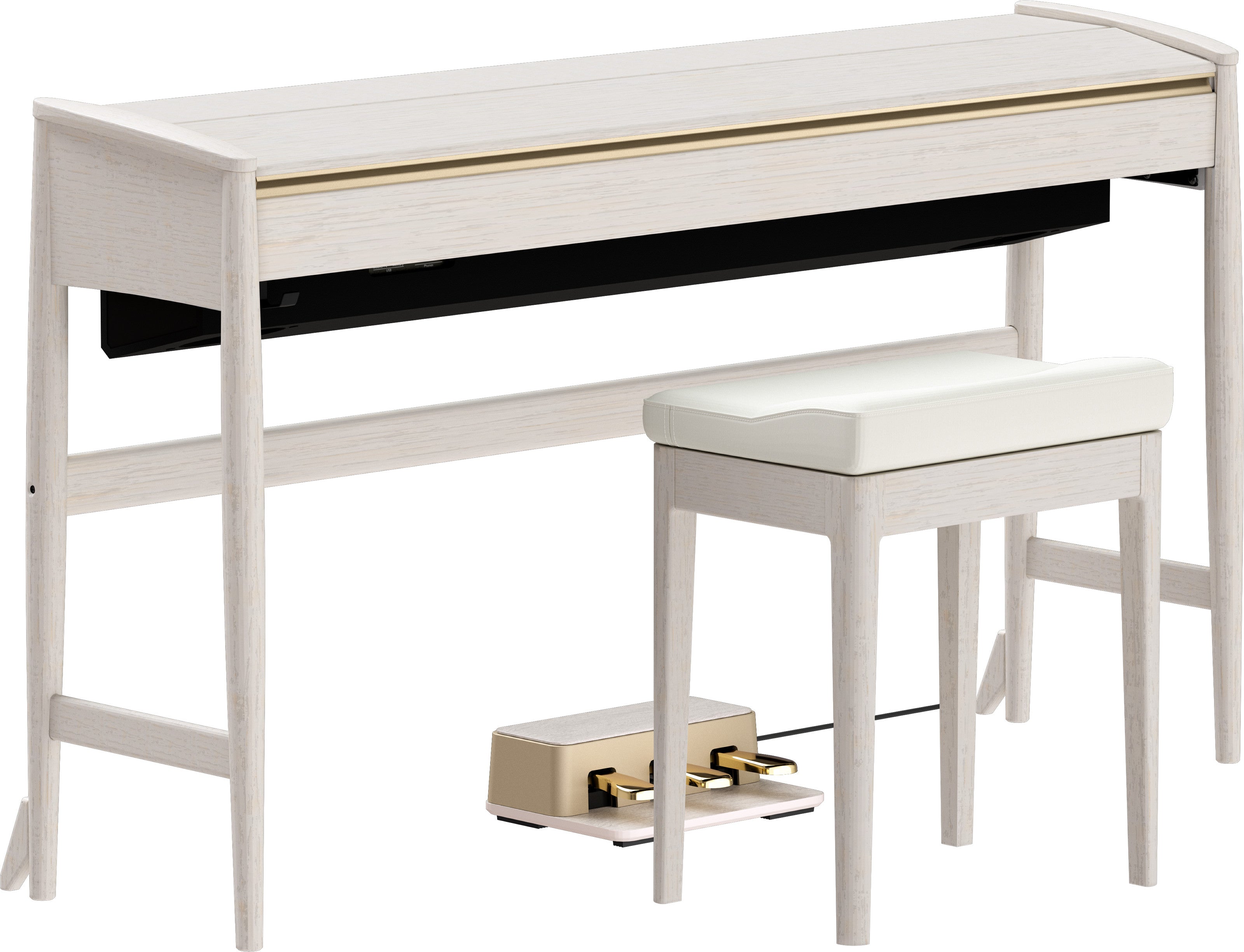 Roland Kiyola KF-20 Artisan Digital Piano Sheer White - Fair Deal Music